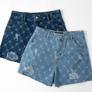 Quần Short Nữ In Tràn Tua Gấu