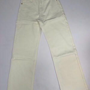 Quần jeans nữ ống đứng gấu thường