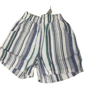 QUẦN SHORT KẺ CẠP CHUN TÚI SAU