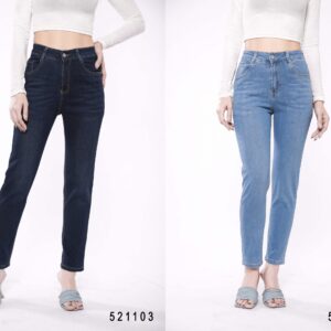 Quần jeans nữ ống ôm vừa