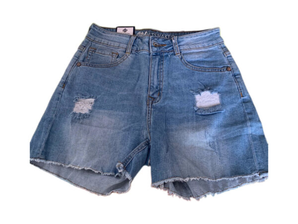 Quần Short Jeans Nữ Cạp Cao Dáng A
