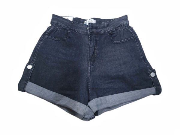 Quần short jeans nữ gấu lơ vê