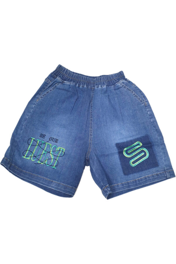 Quần Short Jeans Nữ Thêu