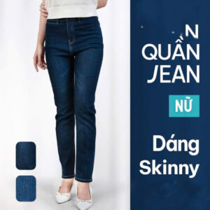 Quần Jeans Nữ Dáng Skinny